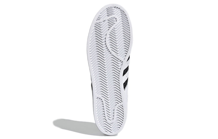 adidas Superstar 'Logo Stripes - White Black' H68101