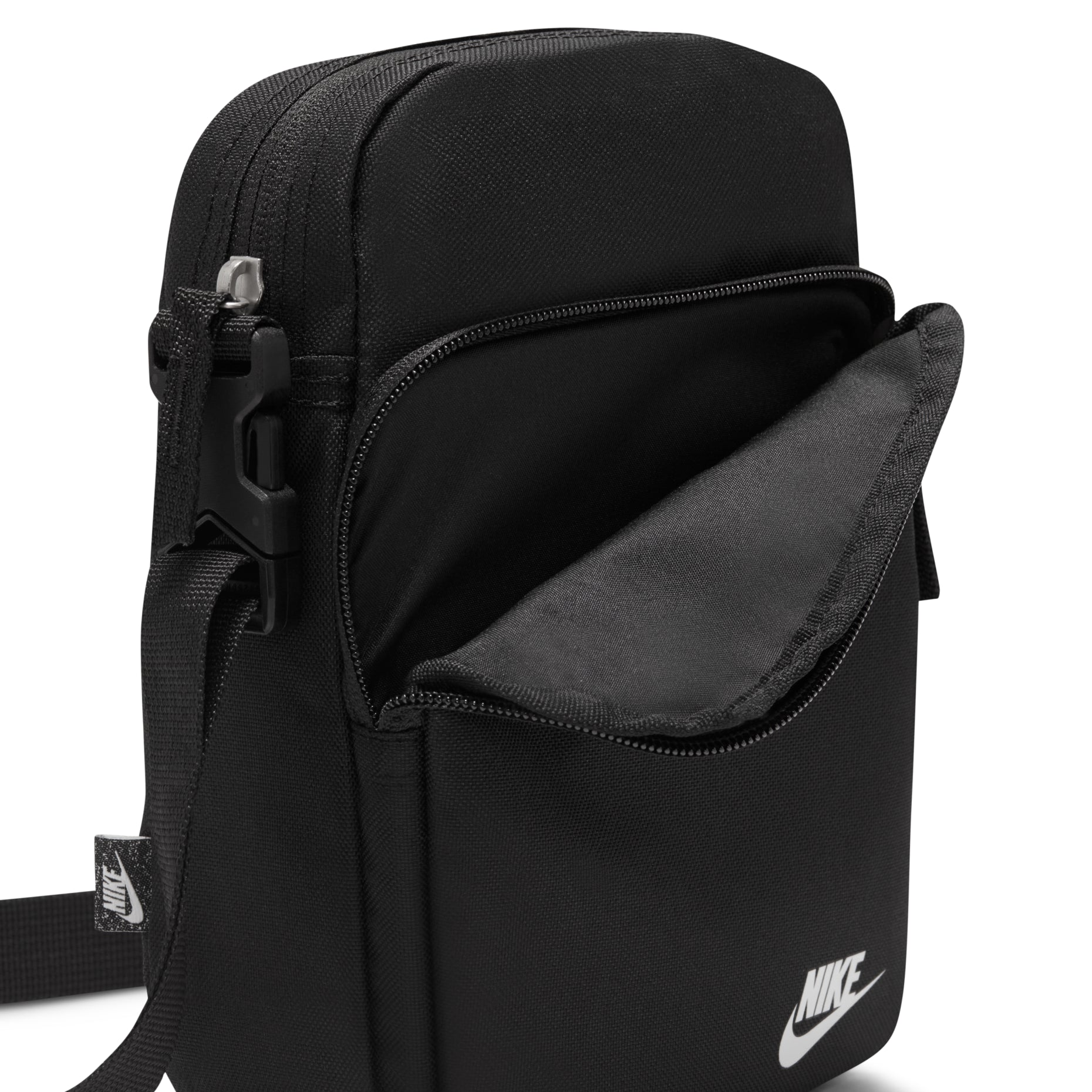 Nike Heritage Crossbody Bag (4L) 'Black' DB0456-010