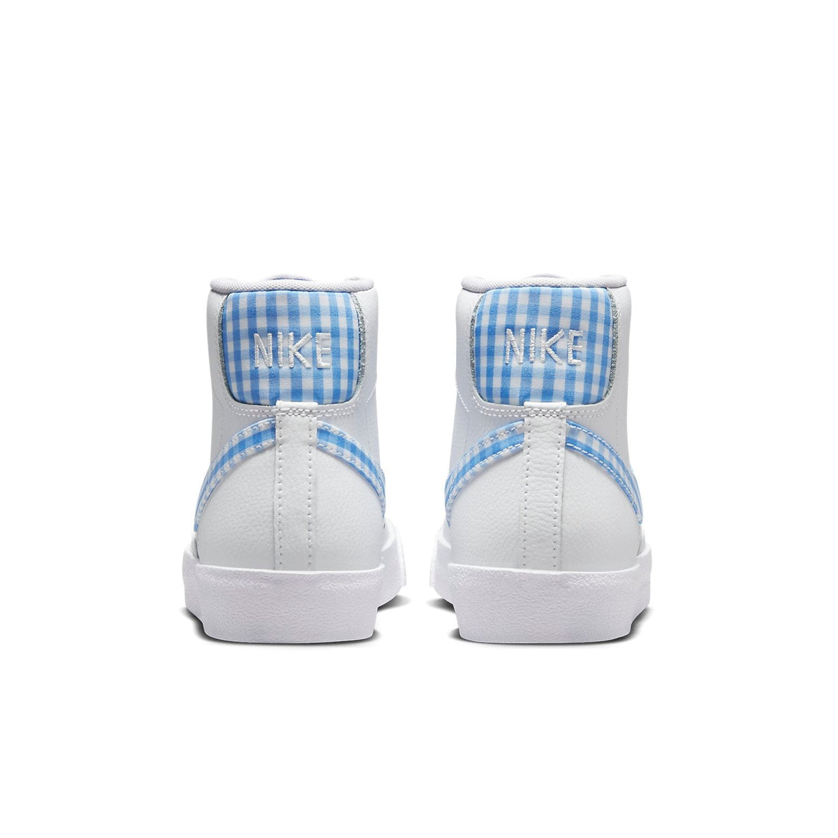 (WMNS) Nike Blazer Mid '77 'University Blue Gingham' FD9163-100