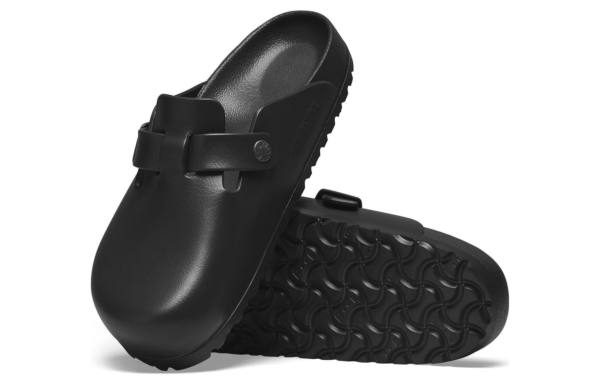 Birkenstock Boston Essentials EVA Narrow Fit 'Black' 0127103