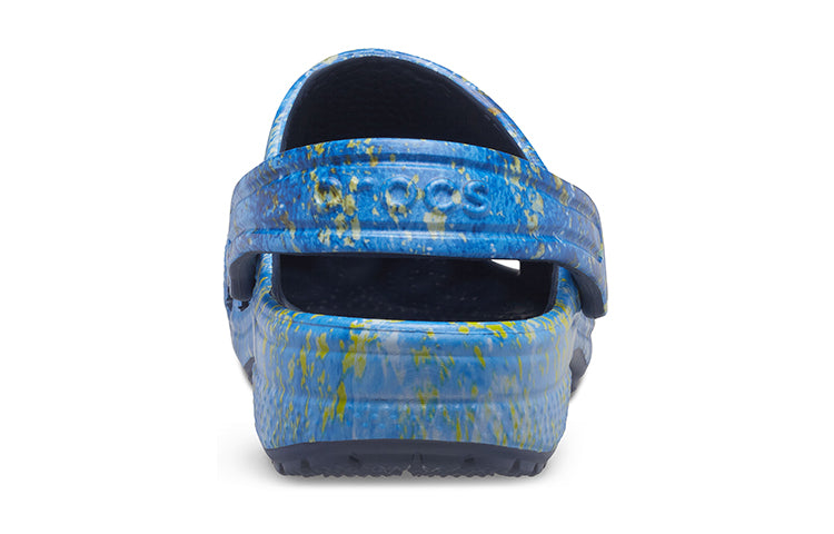 (GS) Crocs Classic Mossy Oak Coastal Clogs 'Blue' 207259-410
