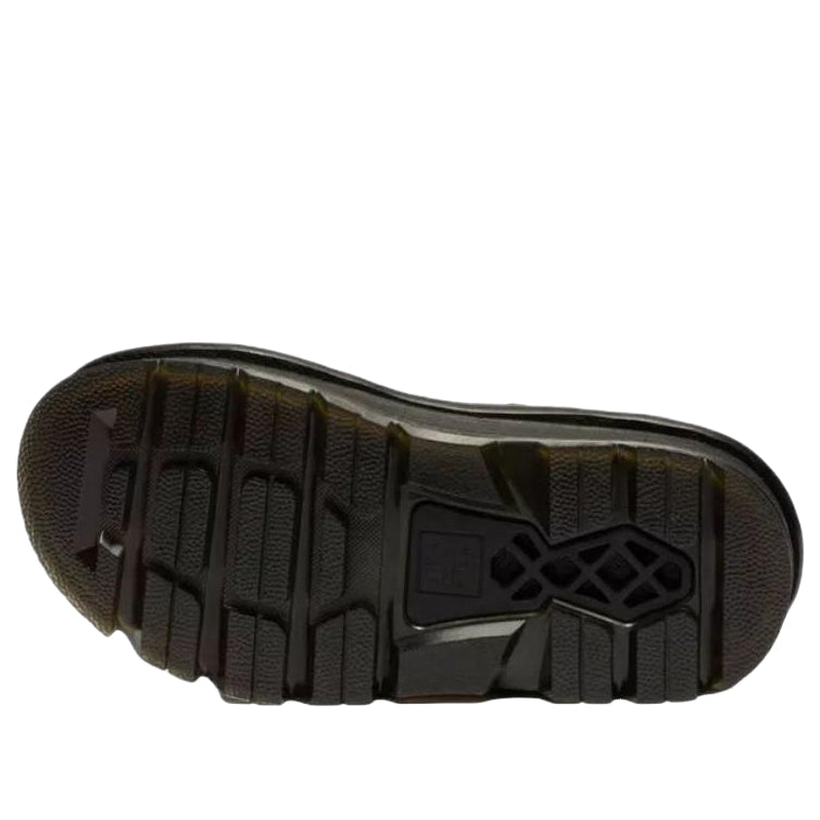 (WMNS) Dr. Martens Zebzag Nubuck Platform Sandals 'Sepia Brown' 42853200