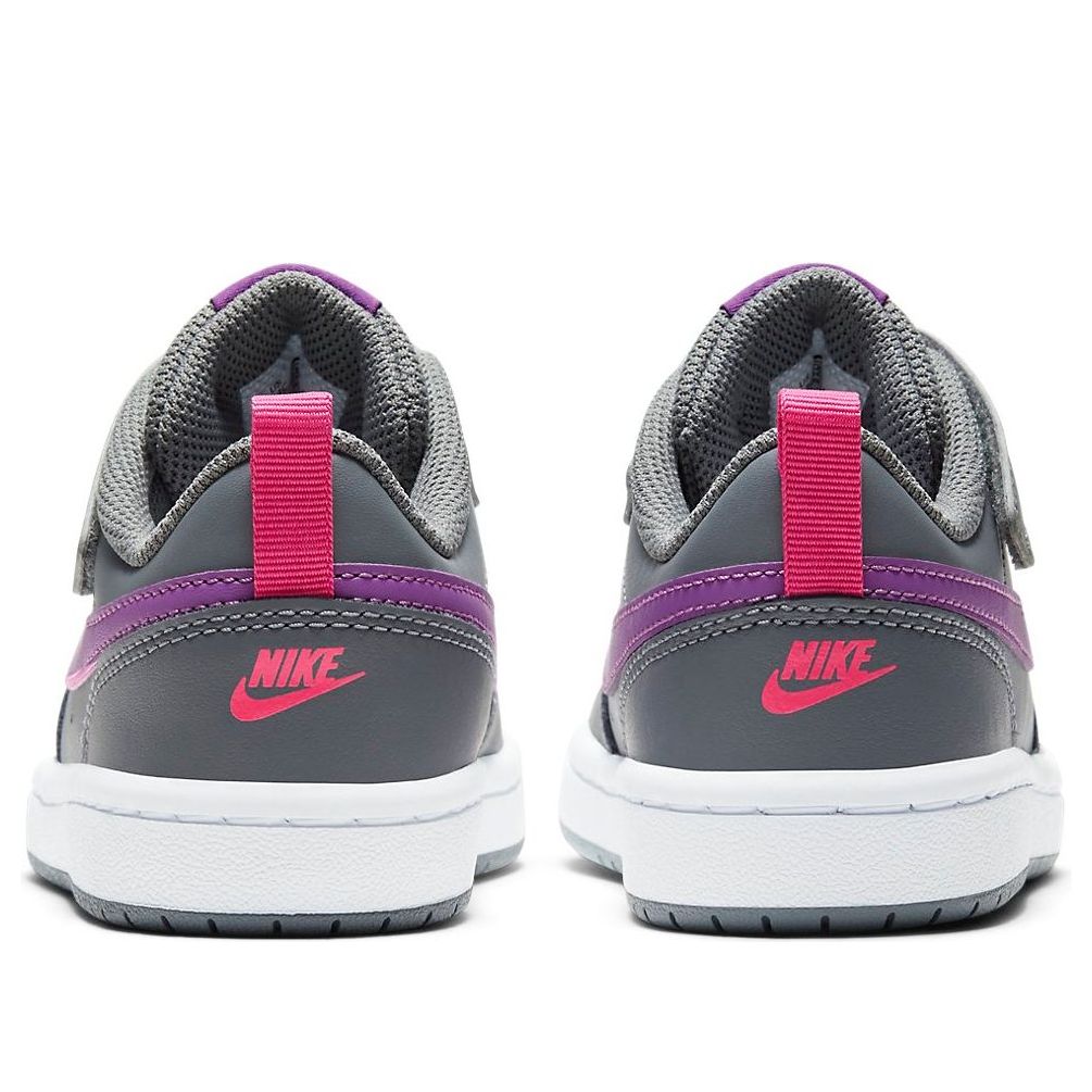 (PS) Nike Court Borough Low 2 'Grey Purple' BQ5451-006