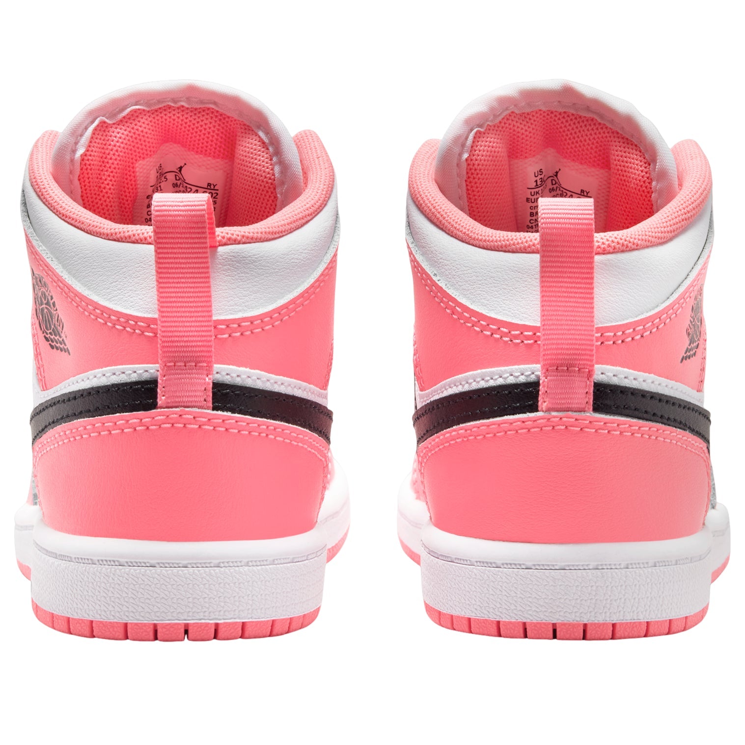 (PS) Air Jordan 1 Mid 'Pink Gaze White' DQ8424-602