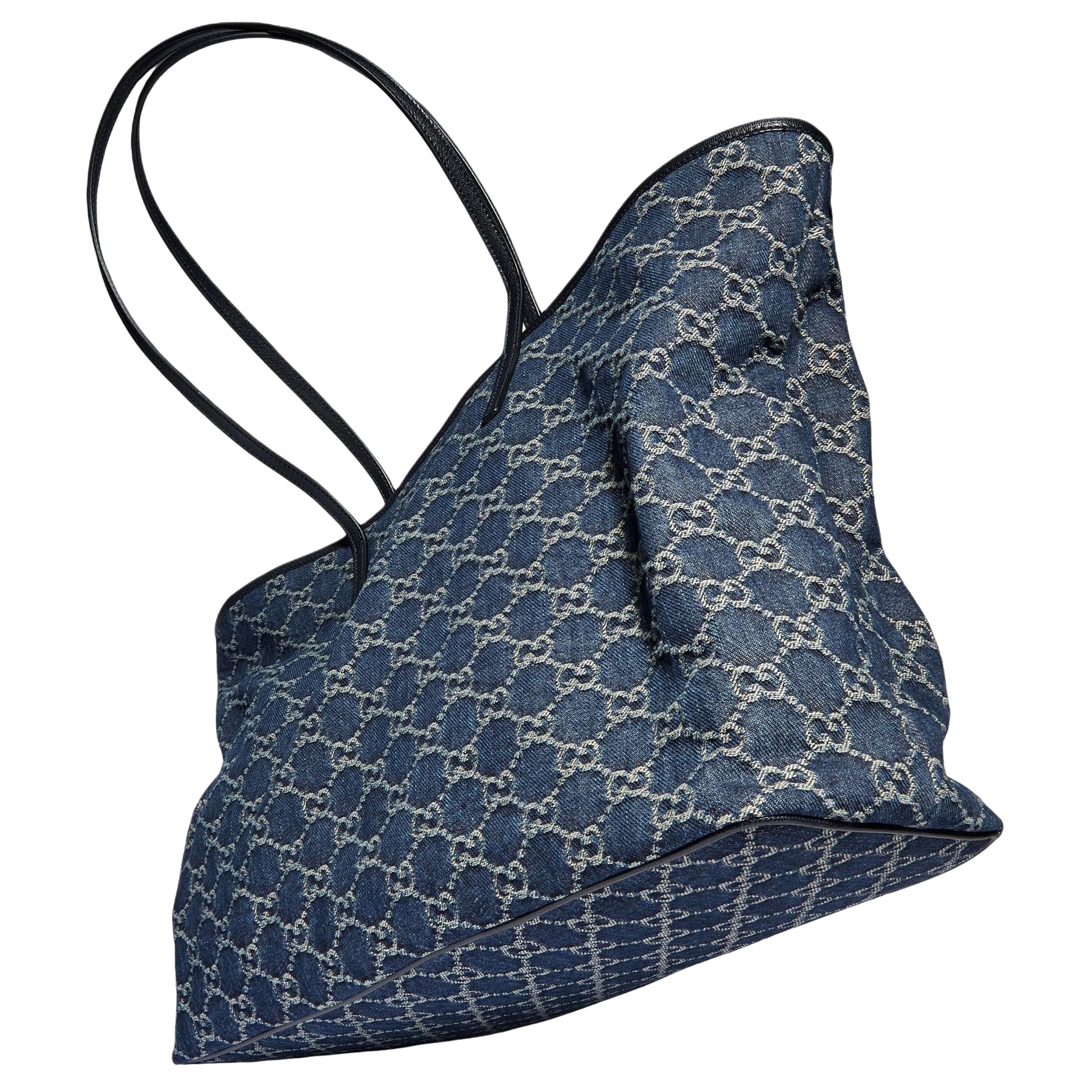 (WMNS) Gucci Tribeca Large Tote Bag 'Dark Blue' 874745-FAF8V-4042