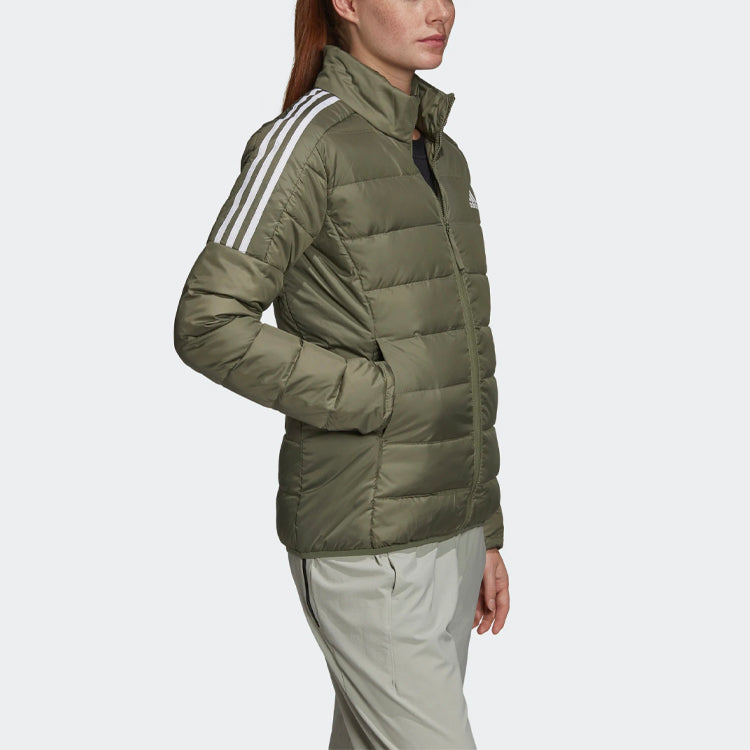 (WMNS) adidas Essentials Down Jacket 'Legacy Green' GH4596