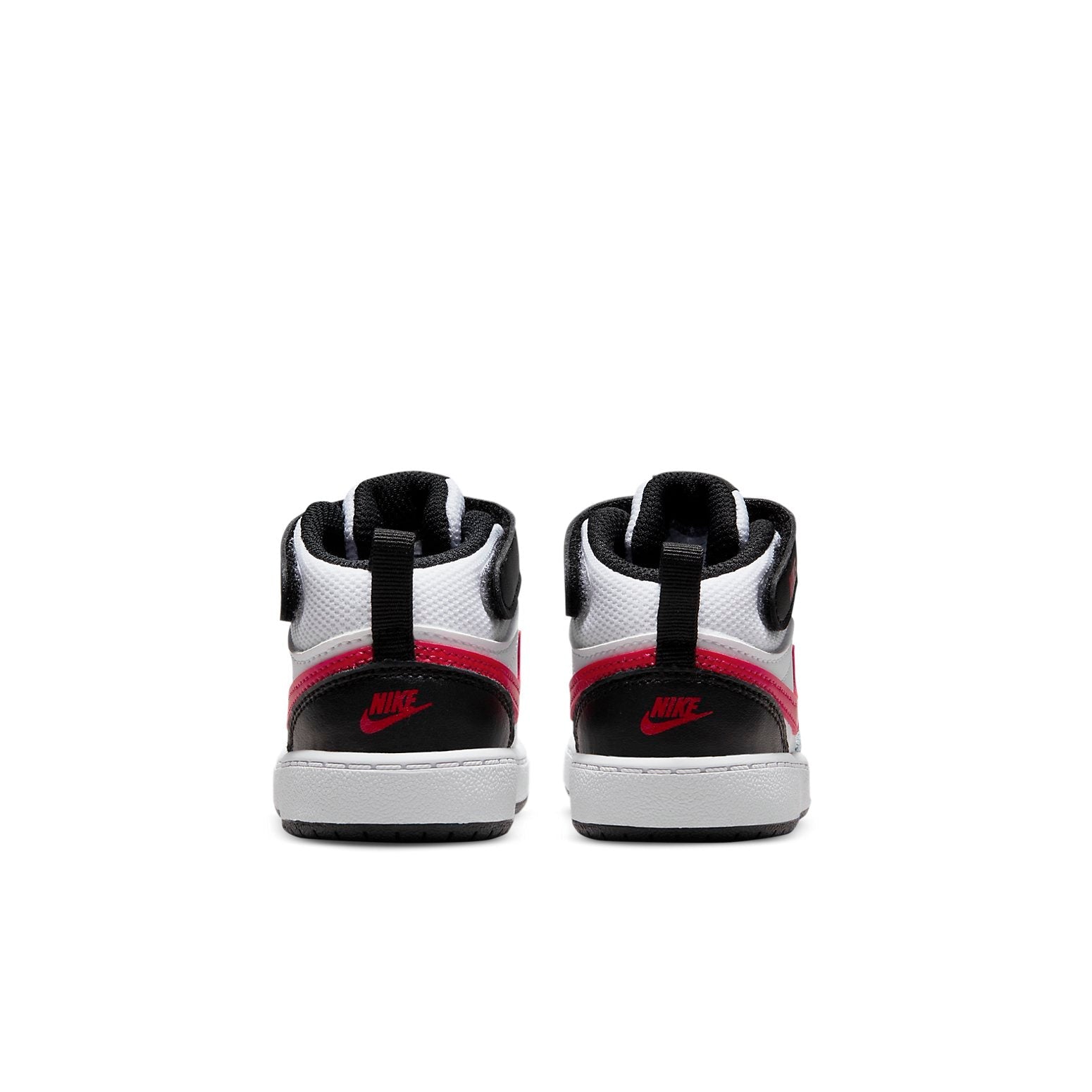 (TD) Nike Court Borough Mid 2 'White University Red' CD7784-110