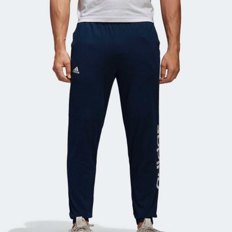 adidas Sports Knit Long Pants Navy Blue BQ9103