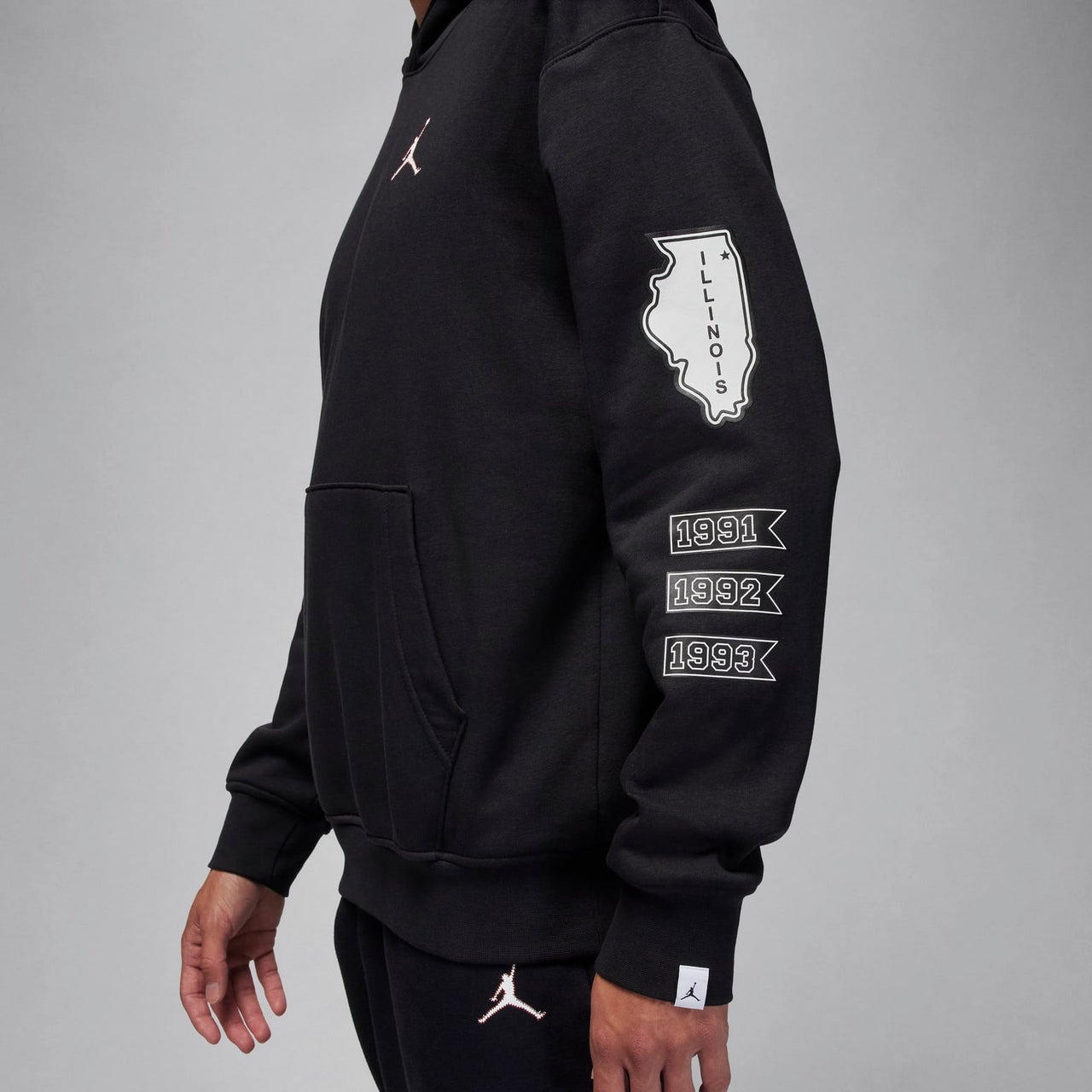 Air Jordan Knitted Pullover Hoodie 'Black' FN4617-010