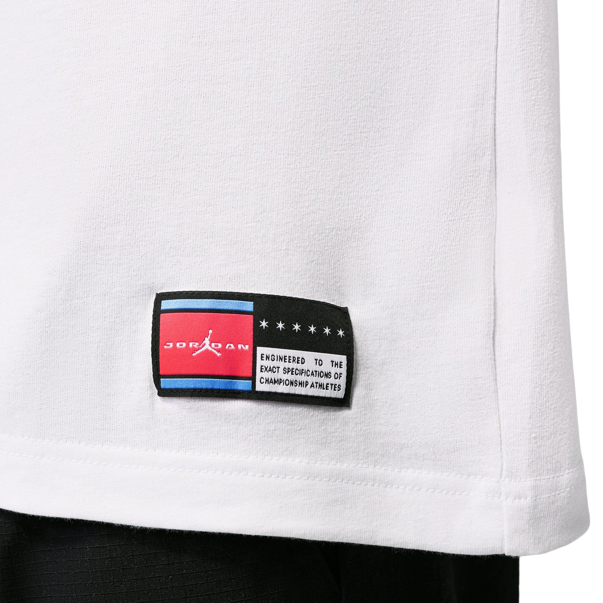 Jordan Brooklyn T-Shirt 'White University Blue' IO0010-100