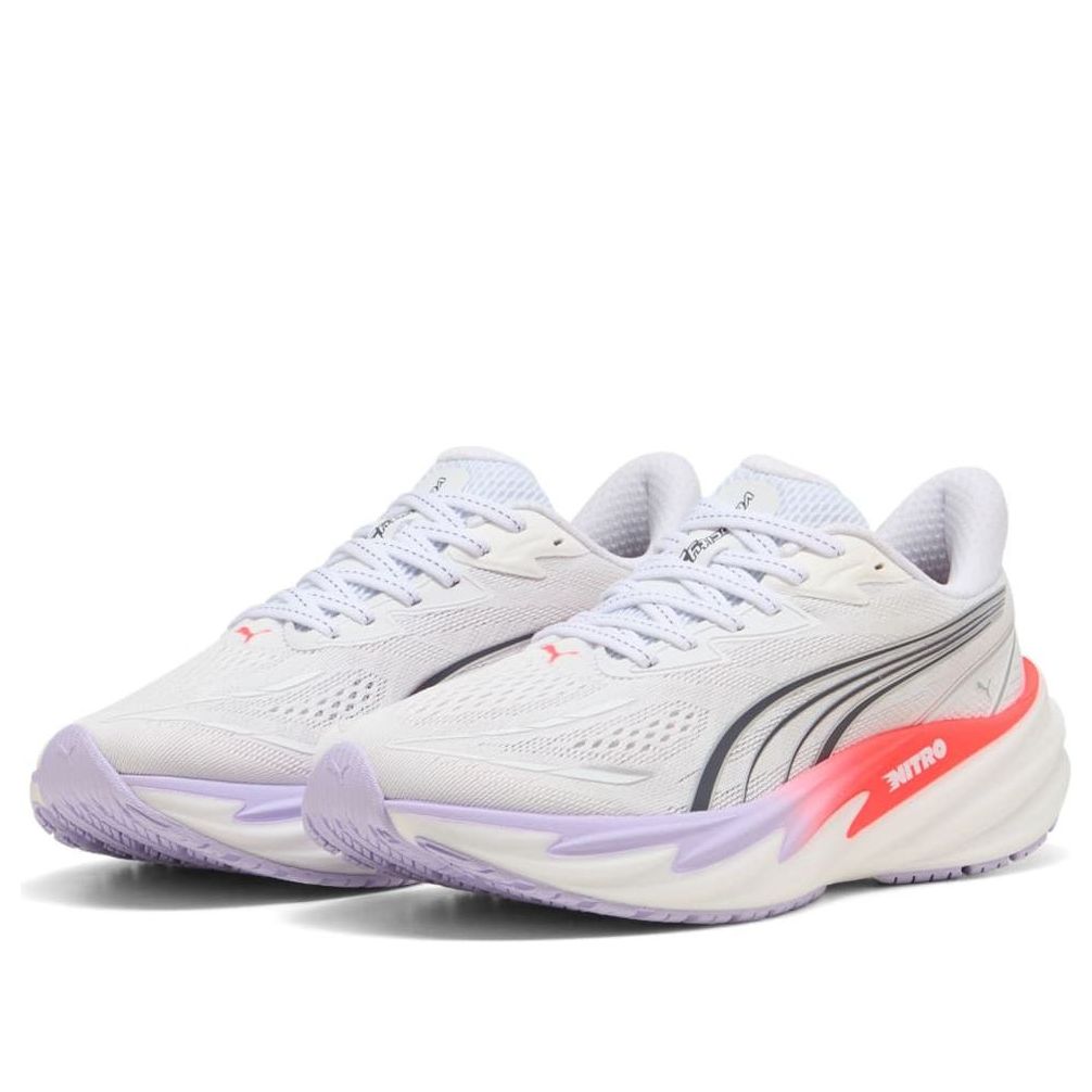 (WMNS) PUMA Velocity Nitro 5 'White Ultra Red' 312945-05