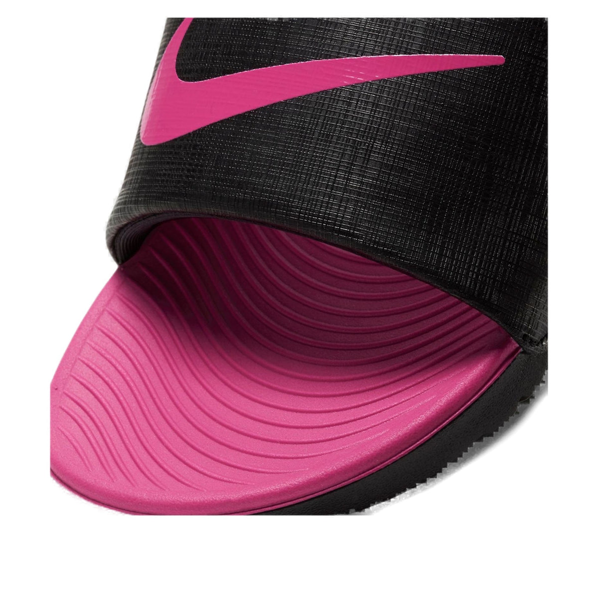 (GS) Nike Kawa 'Black Vivid Pink' DD8519-001