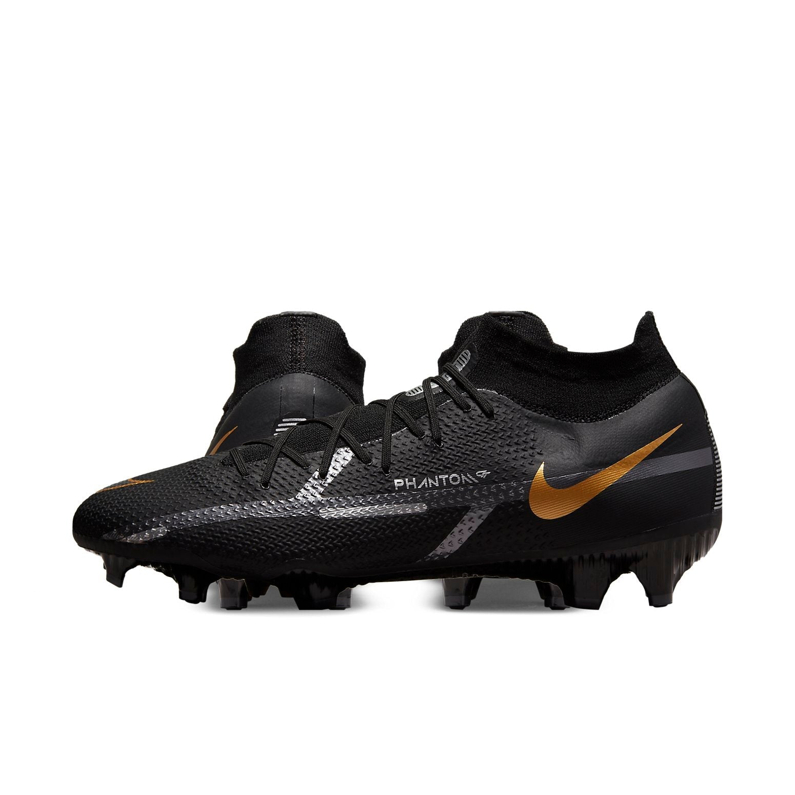 Nike Phantom GT 2 Pro DF FG 'Black Metallic Gold' DC0759-007