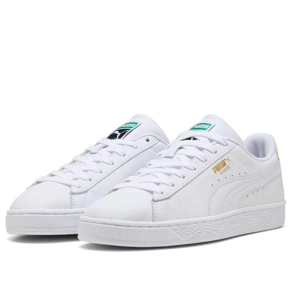 (WMNS) PUMA Suede 'White Archive Green' 409468-01