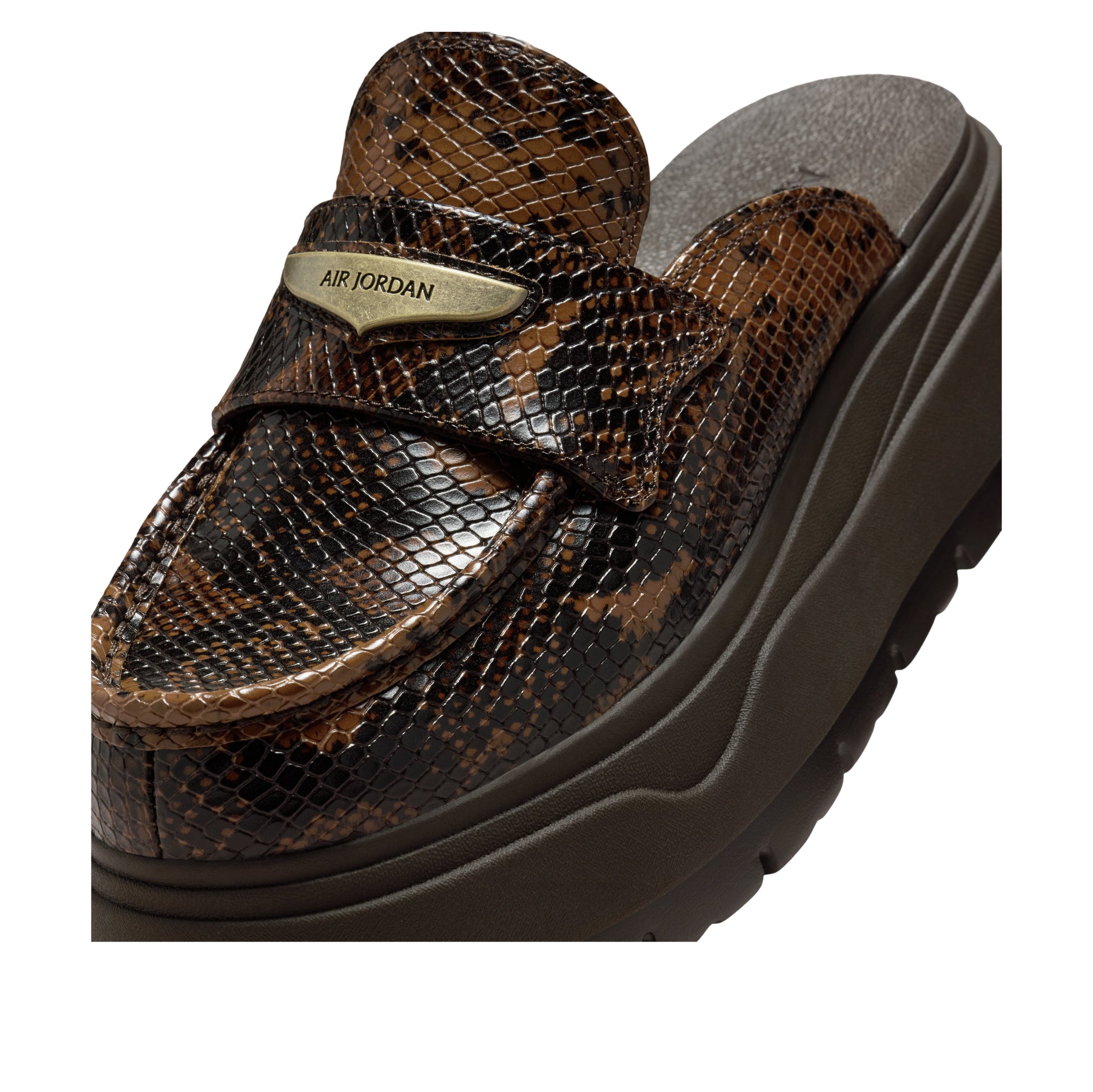 (WMNS) Air Jordan Mule 'Croc Velvet Brown' IB1497-200
