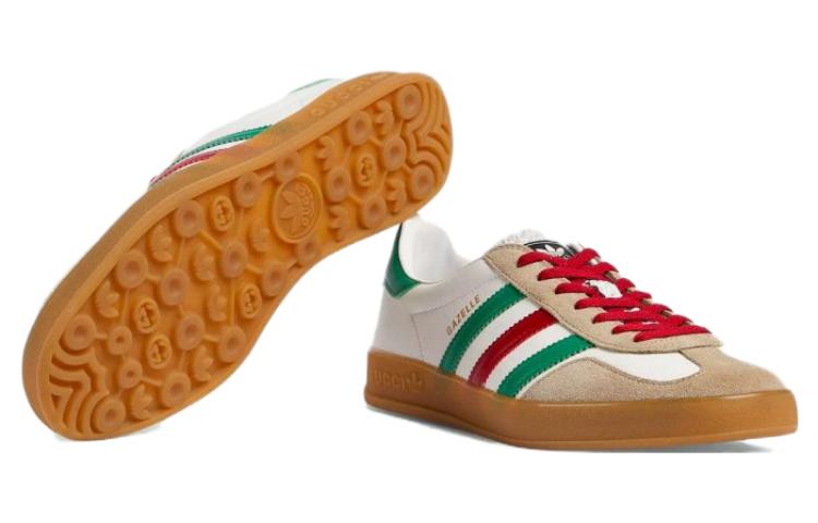 adidas x Gucci Gazelle 'White Green Red' 726487-AAA43-9547