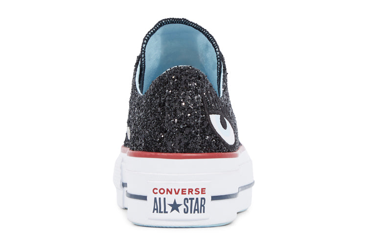 (WMNS) Converse Chiara Ferragni x Chuck Taylor All Star Lift Ox 'Black White' 563834C