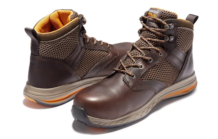 Timberland Pro Men's Drivetrain Mid Safety Boots 'Brown' A1X16214