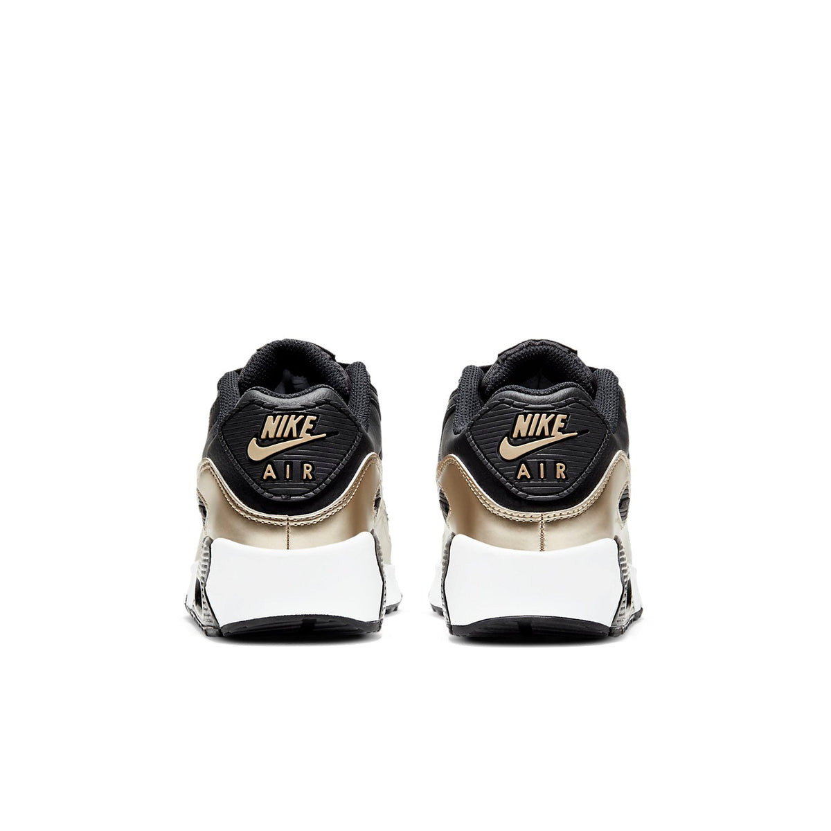 (GS) Nike Air Max 90 LTR 'Black Metallic Gold Star' CD6864-008