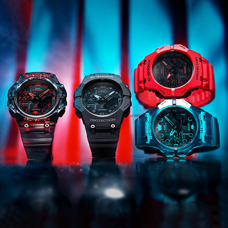 CASIO G-Shock Analog-Digital 'Black Red' GA-B001G-1APR