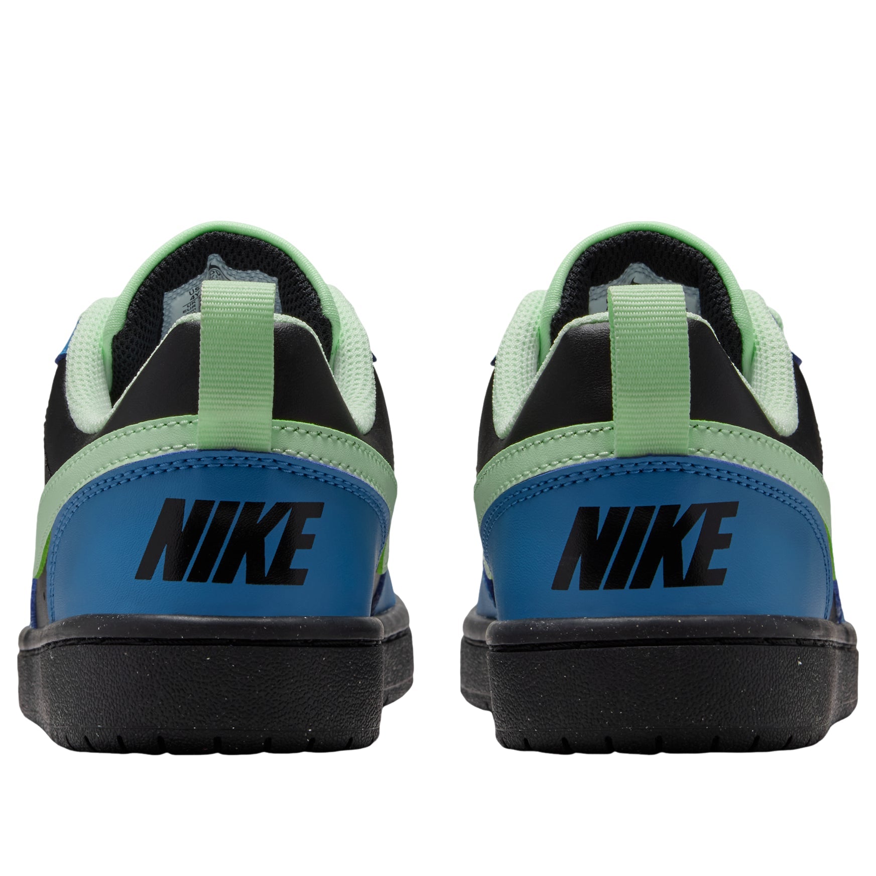(GS) Nike Court Borough Low Recraft 'Black Blue Green' DV5456-012