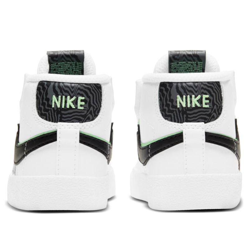 (TD) Nike Blazer Mid '77 SE 'Double Swoosh - White Vapor Green' DD1849-100