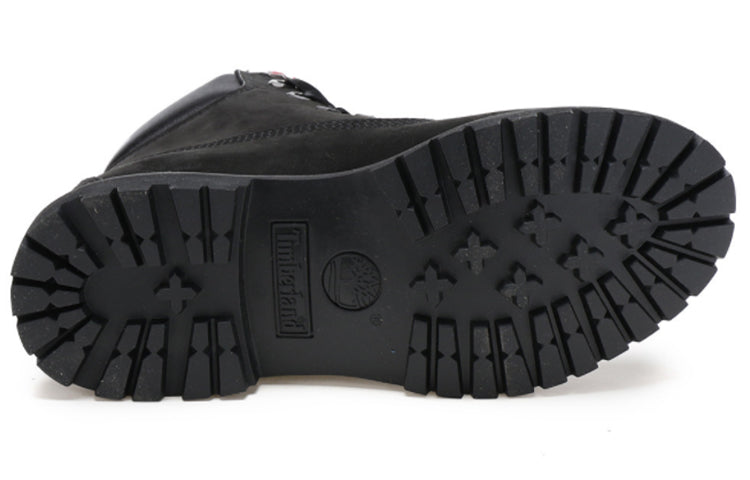 (WMNS) Timberland 6 Inch Premium Red tag Boots 'Black Nubuck' A1TJQ