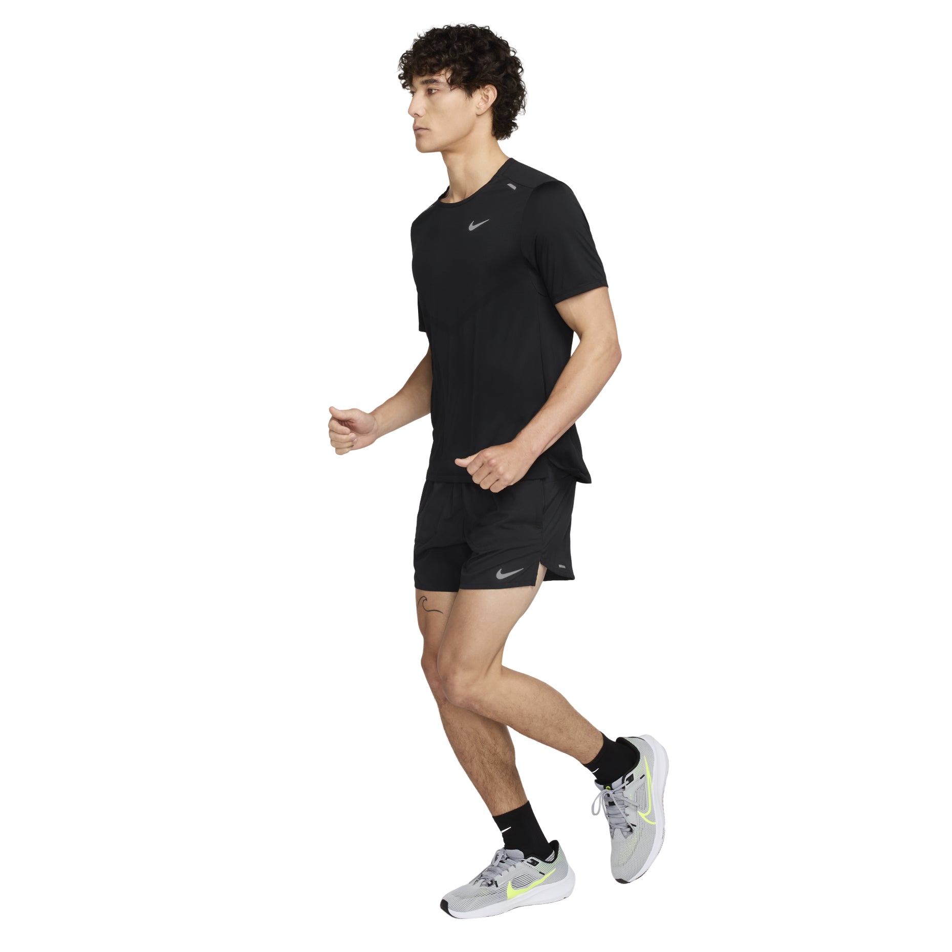 Nike Dri-FIT Rise 365 Ventilate Soft Running T-Shirt Men's Black CZ9185-013