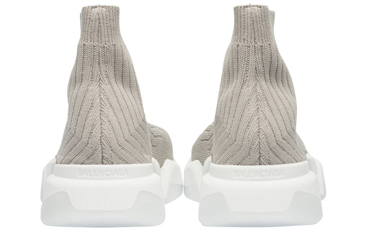 Balenciaga Speed 2.0 Trainers 'Rib-Knit Light Grey' 654020W2D811391