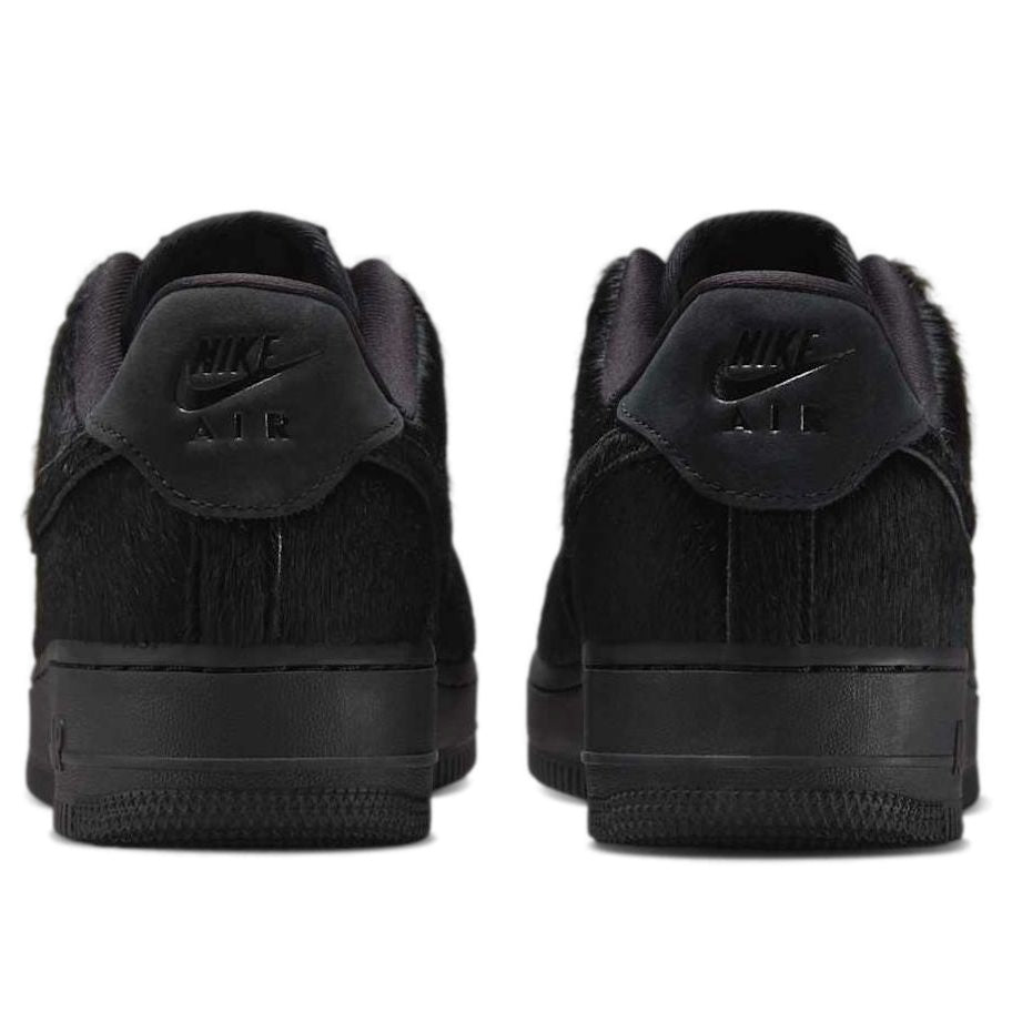(WMNS) Nike Air Force 1 Low '07 Pony Hair 'Triple Black' II7398-001