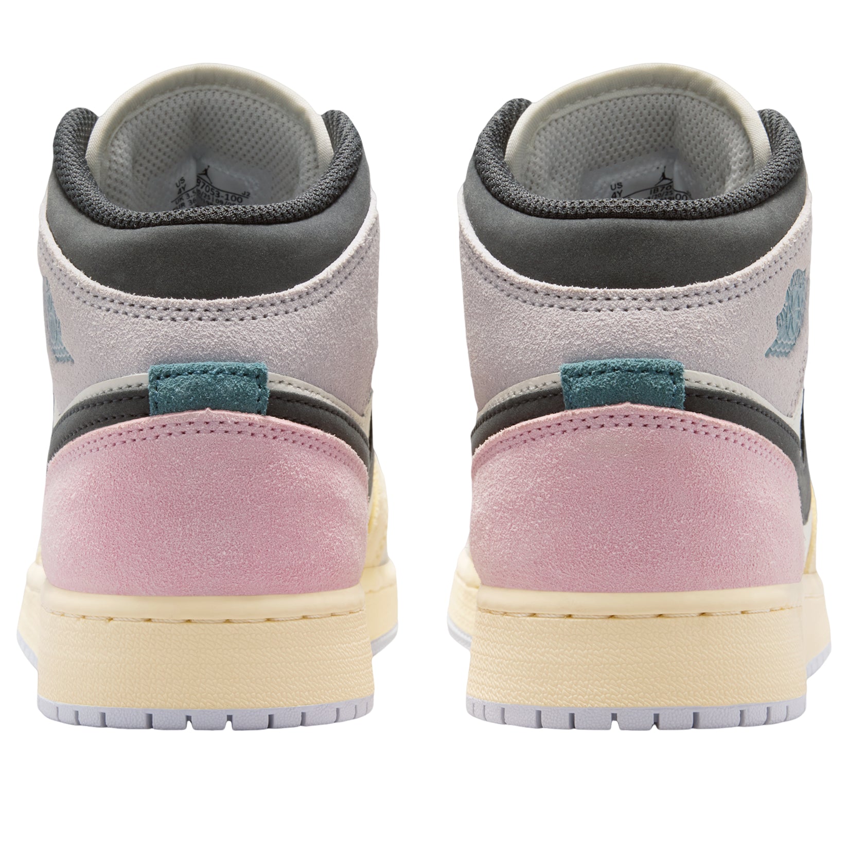 (GS) Air Jordan 1 Mid SE 'Sail Jade Aura Iced Jade' IB7053-100