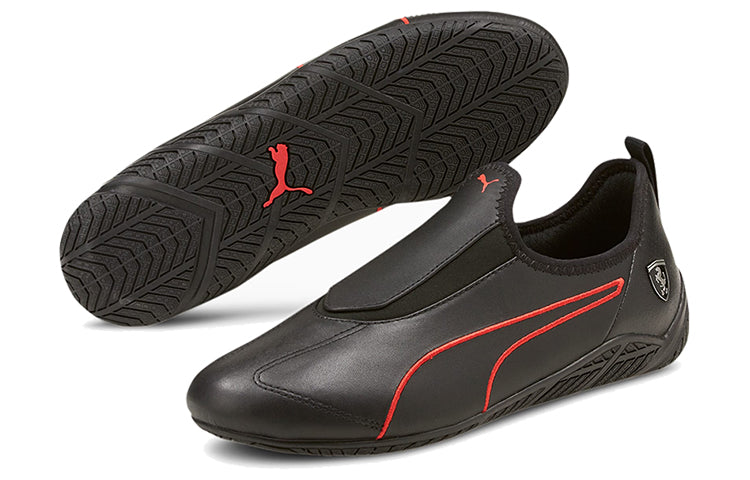 (WMNS) PUMA Scuderia Ferrari x Ridge Cat 'Black Rosso Corsa' 306666-01