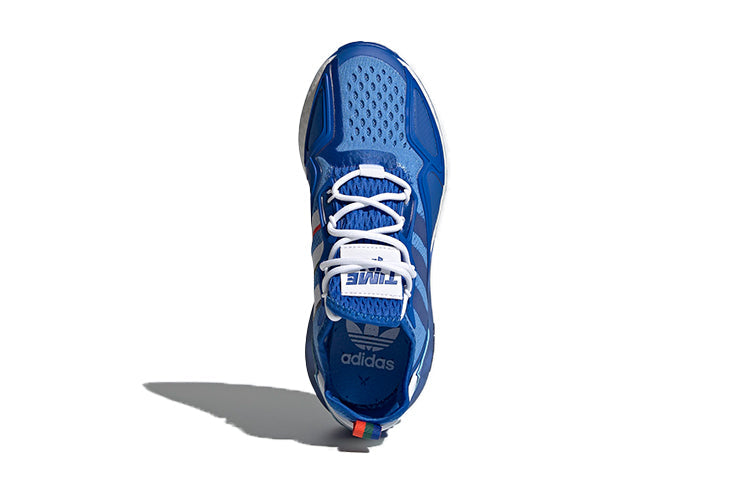 (GS) adidas Ninja x ZX 2K Boost J 'Time In - Blue' FZ1885