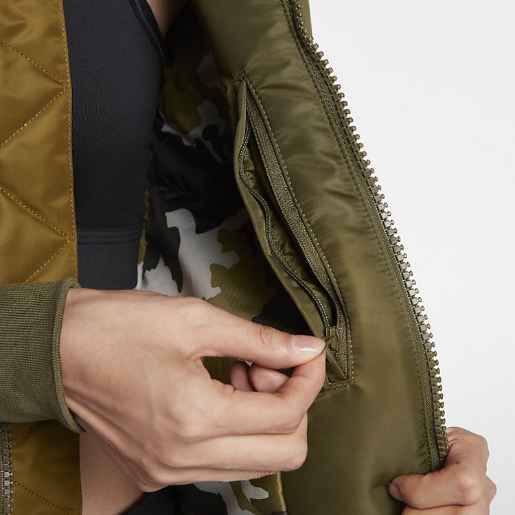 (WMNS) Nike Sportswear Parka Inslatd MA1 932050-395