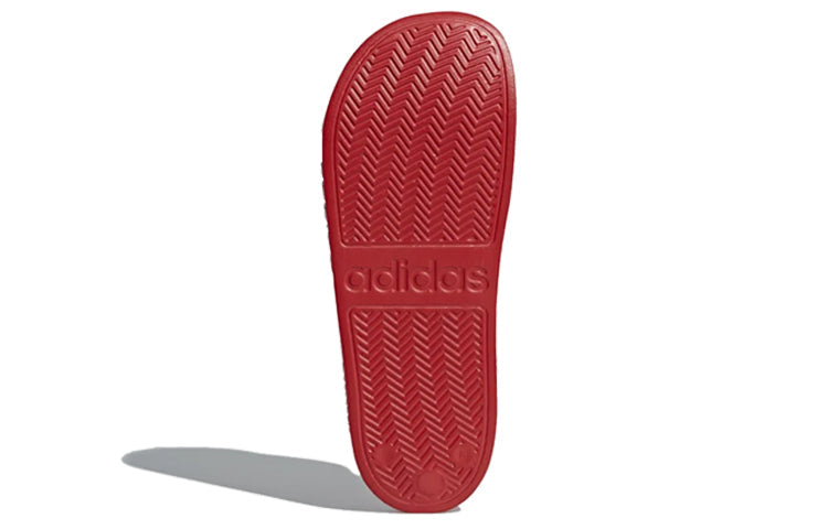 adidas Adilette CloudFoam Slides 'Scarlet' AQ1705