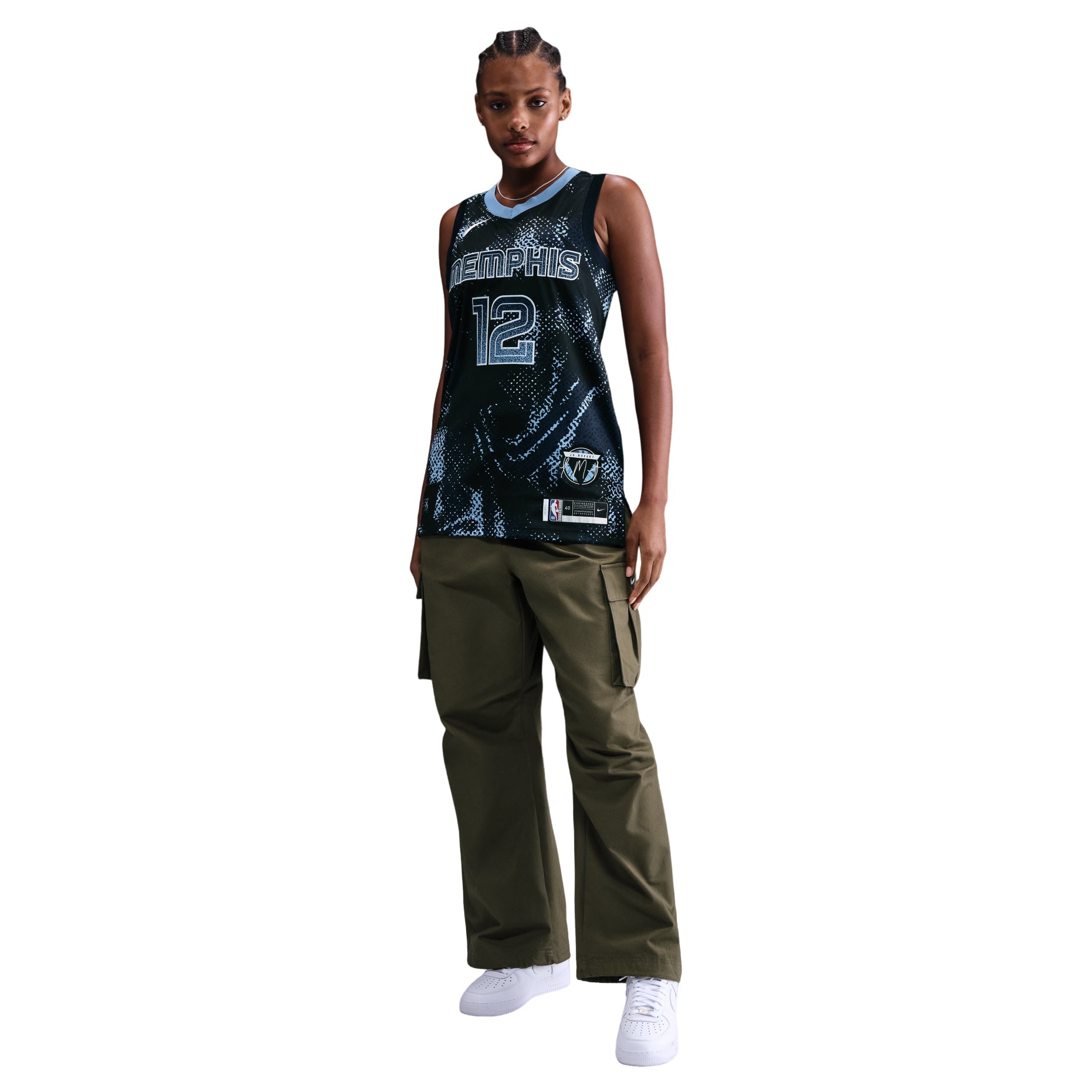 Nike Dri-FIT NBA Ja Morant Memphis Grizzlies 2025/26 Select Series Swingman Jersey 'College Navy' HM9553-419