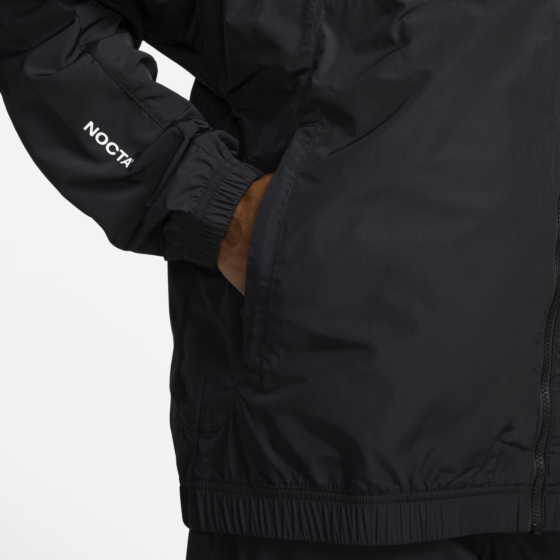 Nike x NOCTA Drake Northstar Nylon Track Jacket 'Black' FN7666-010