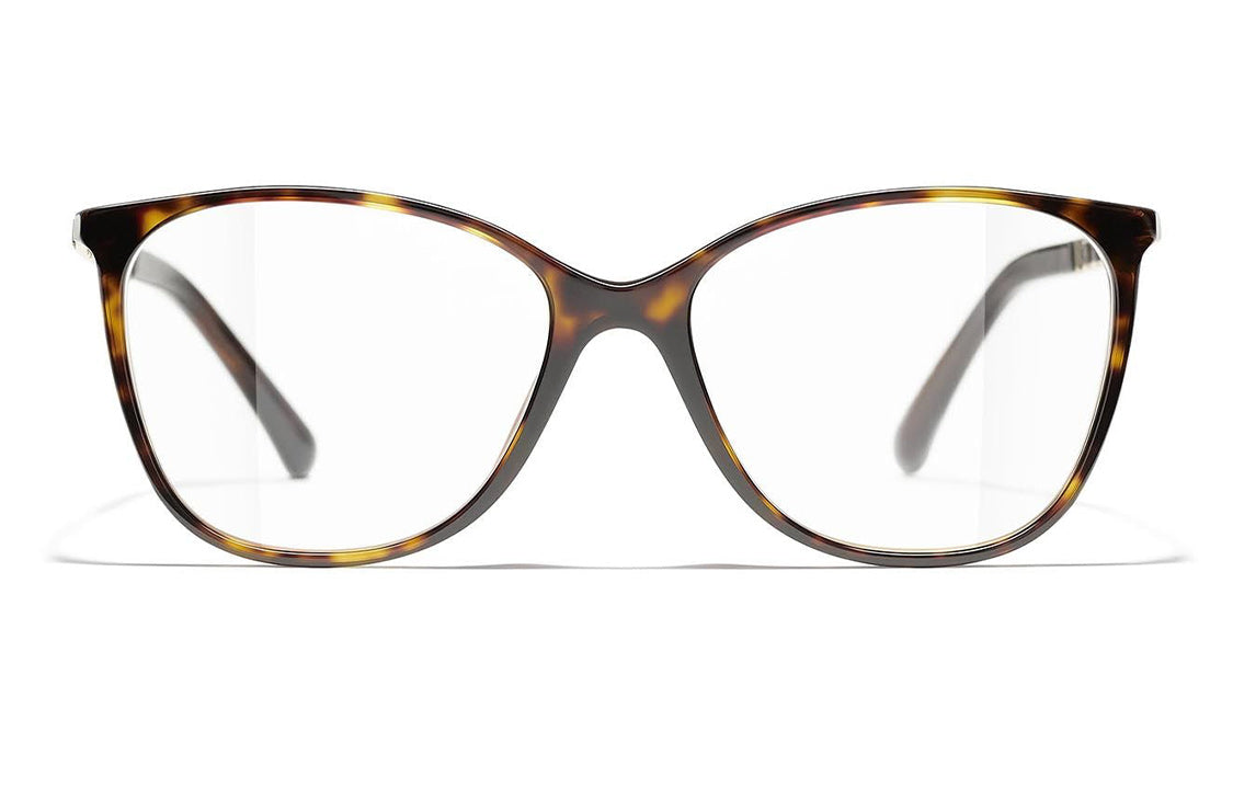 CHANEL Plate Frame Butterfly Eyeglass Frames Unisex