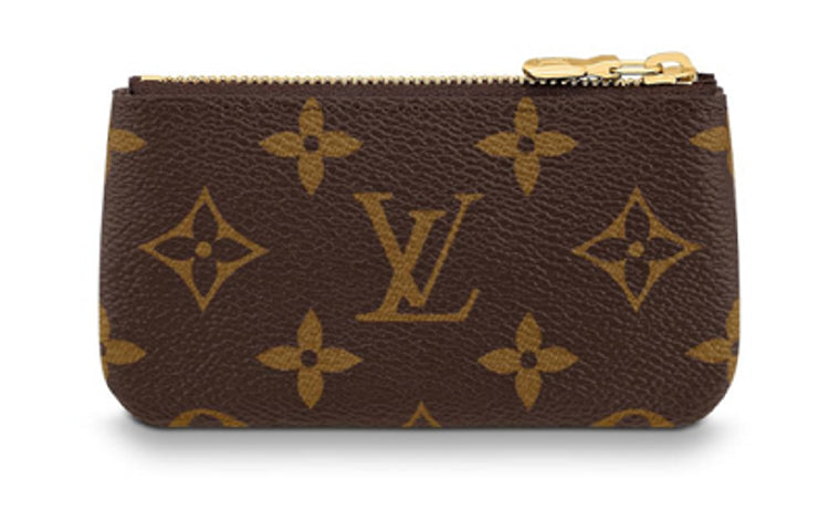 LOUIS VUITTON Key Pouch Vivienne Holiday Monogram Canvas/Pink