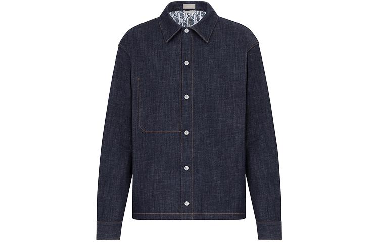 DIOR SS22 Denim Jacket Men's Blue