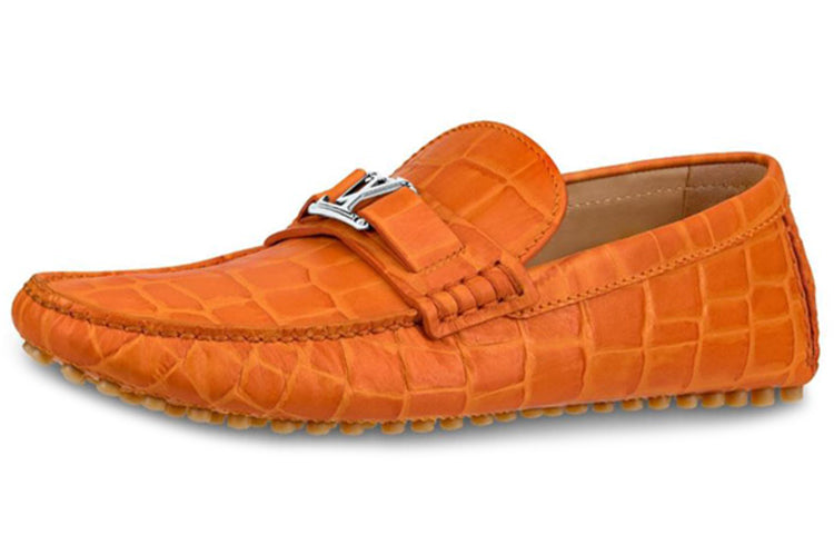 LOUIS VUITTON Hockenheim Moccasin Shoes 'Orange'