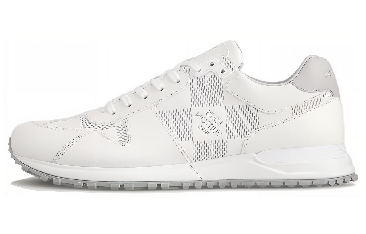 LOUIS VUITTON Run Away Wear-Resistant Low-Top Casual Shoes Men's Gray