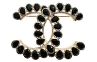 CHANEL Brooches Women's Black