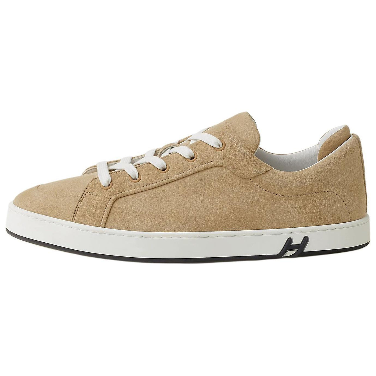 HERMES Kid Low-Top Skateboard Shoes Men's Beige
