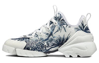 DIOR D-Connect Cushioning Anti-Slip Wear-Resistant Breathability Low-Top Casual Shoes Women's Marine Blue