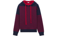 LOEWE Hoodie 'Navy/Red'