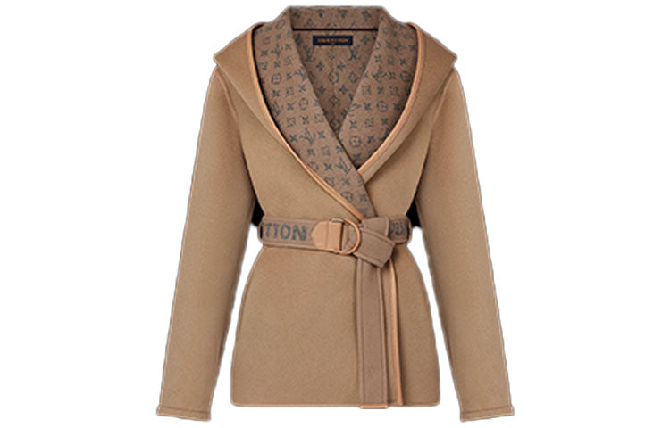 LOUIS VUITTON New Quarterly Products Of LV Coats Women's Pink Brown