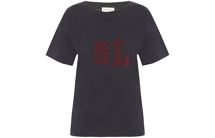 SAINT LAURENT T-Shirt Women's Gray