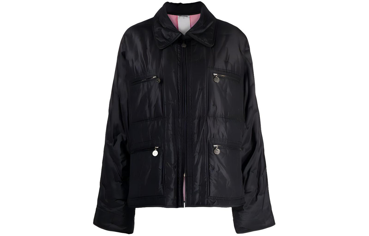 CHANEL 2000 Padded Zip-up Jacket