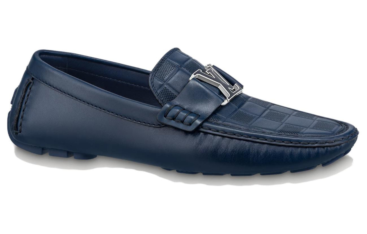 LOUIS VUITTON Monte Carlo Casual Shoes Men's Blue